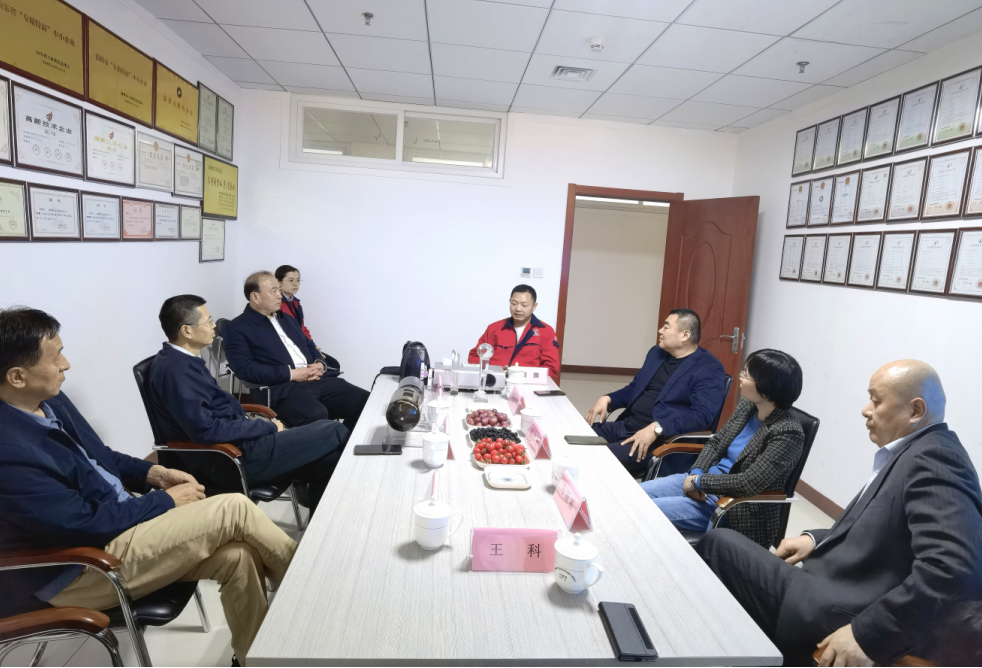 Zibo CPPCC Economic Sector Members Visit Langd